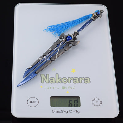 Nakorara　ワールド オブ ウォークラフト　ミニチュア　21㎝　WoW ダイキャスト製　萌えグッズ　アクセサリー　  World of Warcraft　  フィギュアスケート　武器ファン　装備品　工芸品　namini031