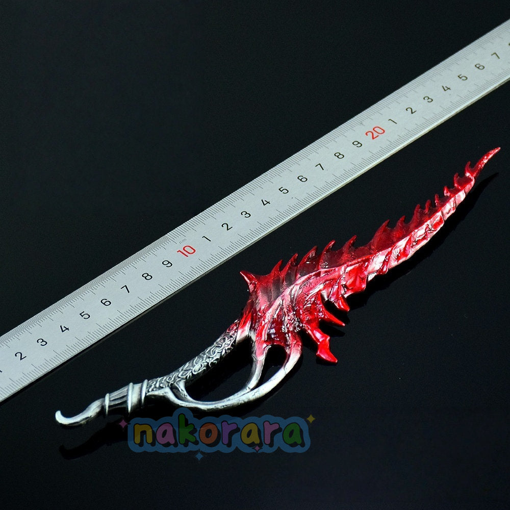 Nakorara　エルデンリング レドゥビア　ミニチュア　22cm　98g　ダイキャスト製　武器レプリカ　モデル　萌えグッズ