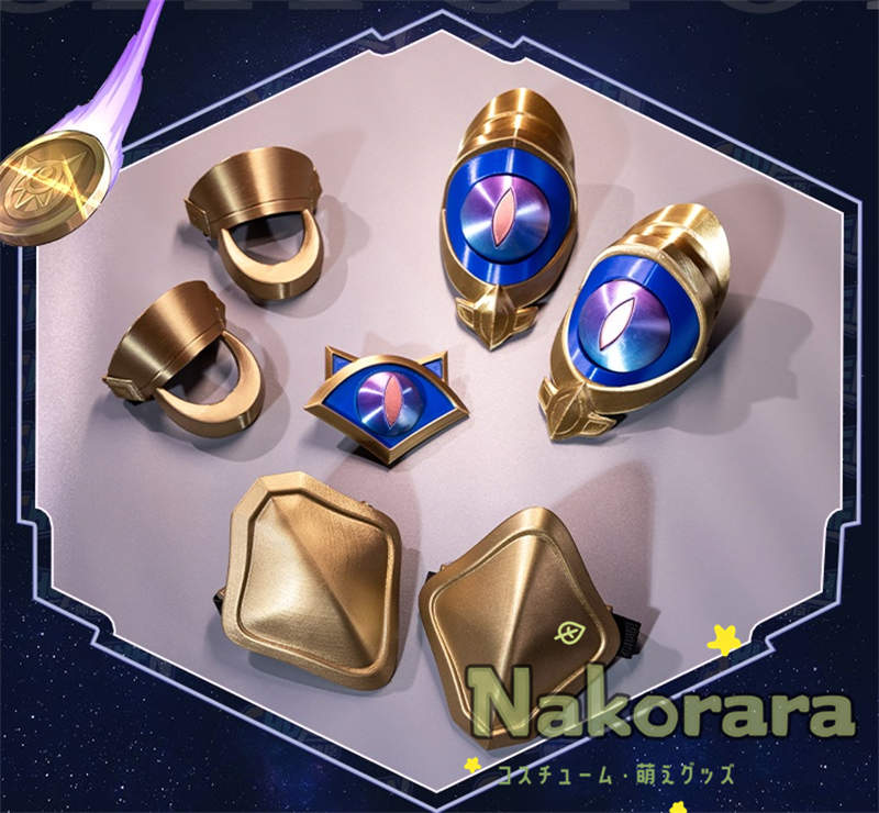 Nakorara 崩壊スターレイル サフェル コスプレ衣装 　3d樹脂製パーツ　セファリア　ウィッグ～シューズ追加可能　costume　Cipher 　仮装　사이퍼