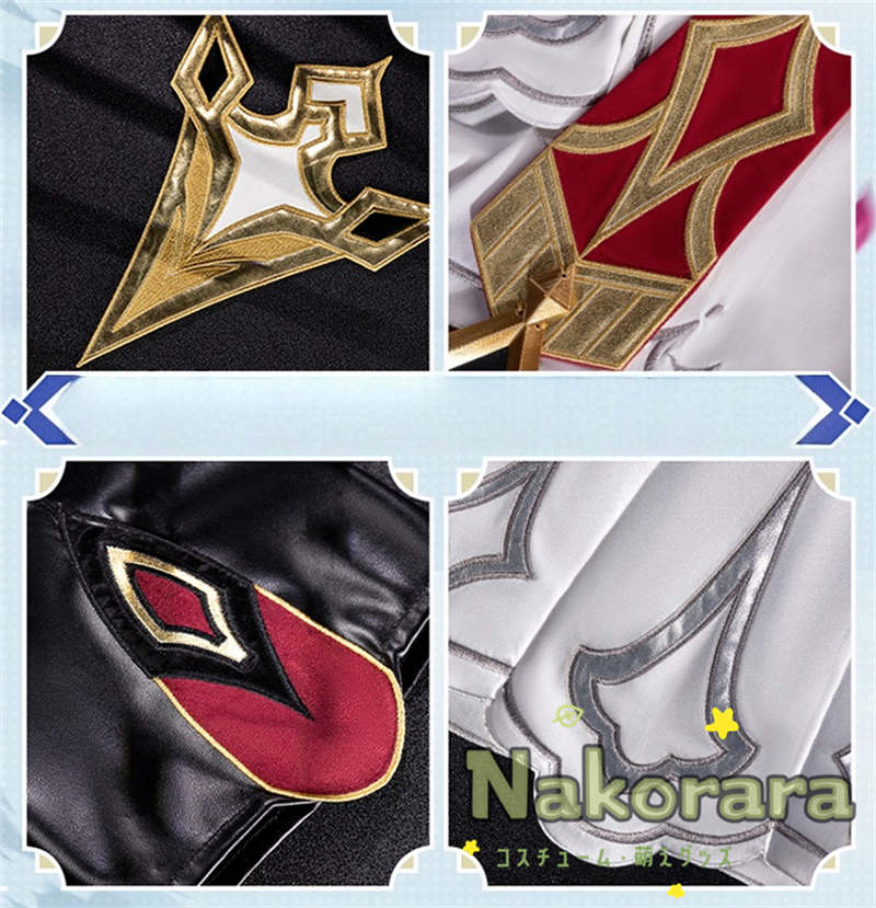 Nakorara 原神 ダリア　コスプレ衣装　帽子付き　Dahlia costume　3d樹脂製パーツ　モンド　西風教会　イベント　風神バルバトスの伝道師　ウィッグ+シューズ追加可能
