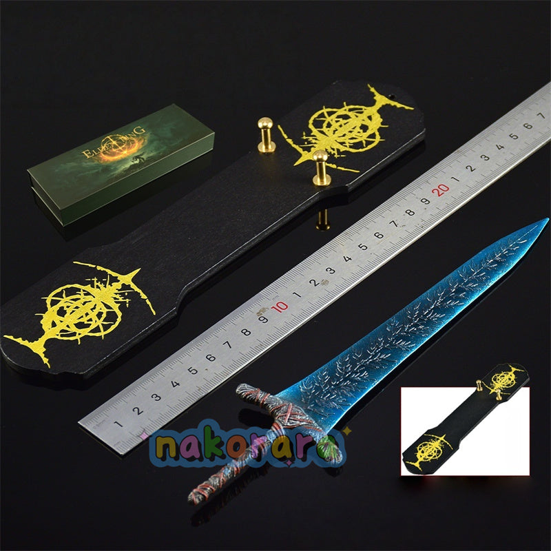 Nakorara　エルデンリング　暗月の大剣　22㎝　ミニチュア　ダイキャスト製　萌えグッズ　アクセサリー　ラニ　卓上装備品　118g