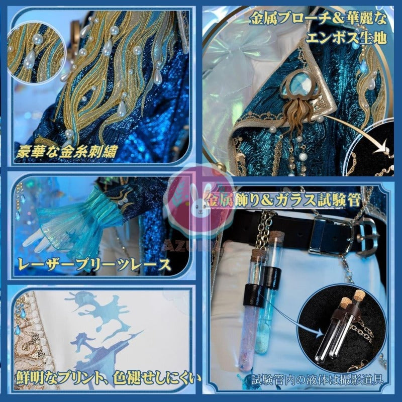 第五人格 作曲家 幽霊船の帆 靴カバー付きコスプレ衣装 コスチュームセット  フレデリック・クレイバーグ