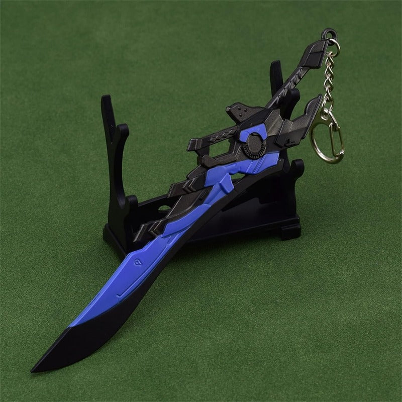 Nakorara 崩壊 スターレイル キーホルダー 刃 じん ミニ武器 22cm グッズ 唐風剣 刀剣 刀置き贈り  合金 おしゃれ  置き物 武器 おもちゃ ミニチュア インテリア 萌えグッズ