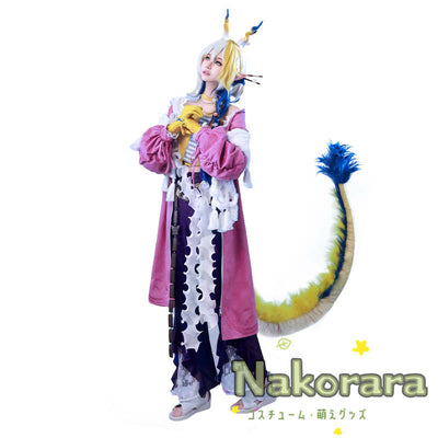 Nakorara　アークナイツ スー シュウ　角付き　コスプレ衣装　春日宴　黍 Shu ウィッグ+尻尾追加可能　大陸版