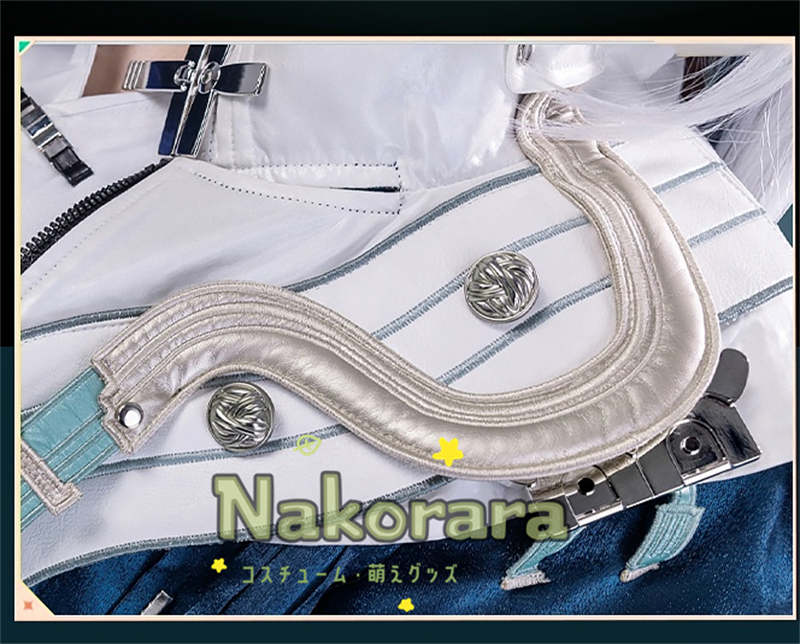 Nakorara　アークナイツ 　易くん　コスプレ衣装　角付き　costume　イベント　角付き　ウィッグ+武器追加可能　  大陸版