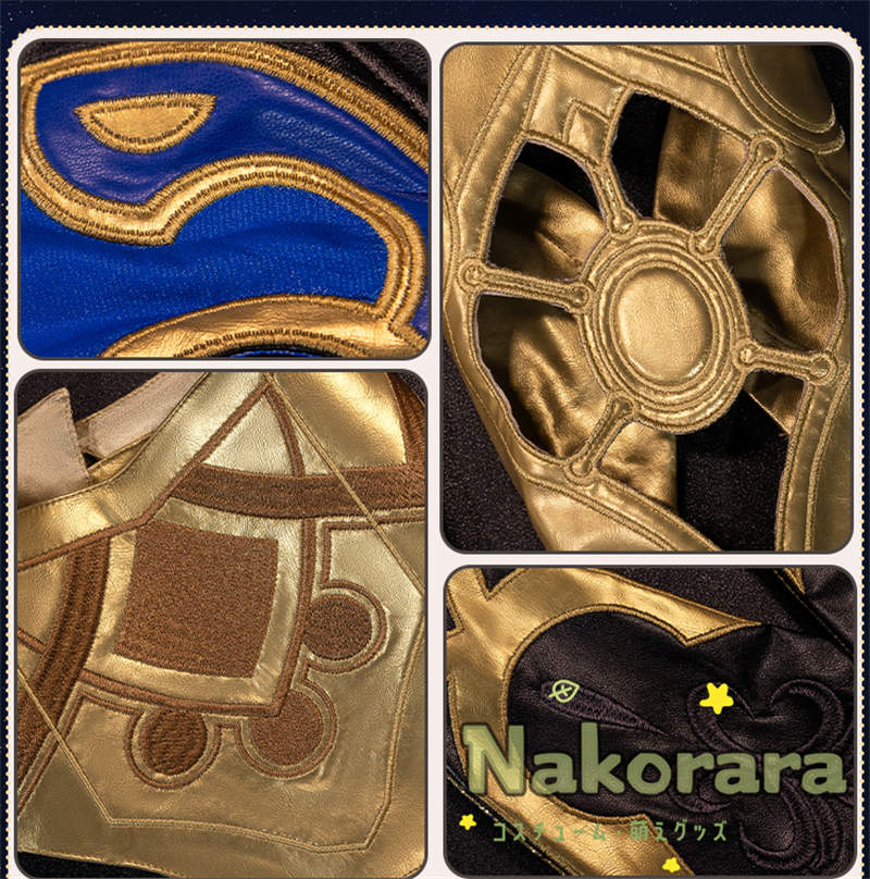 Nakorara 崩壊スターレイル サフェル コスプレ衣装 　3d樹脂製パーツ　セファリア　ウィッグ～シューズ追加可能　costume　Cipher 　仮装　사이퍼