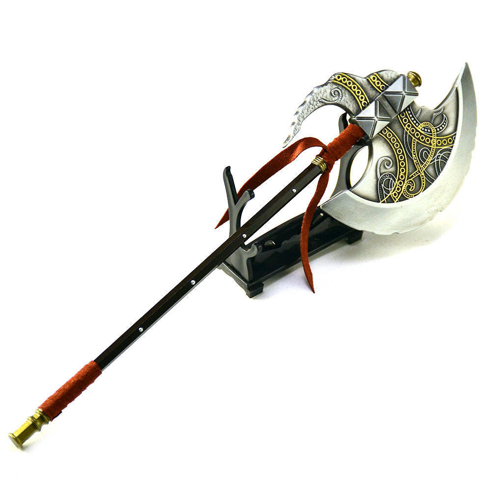 Nakorara　エルデンリング　斧　30cm　185g　ミニチュア　ダイキャスト製 武器モデル 萌えグッズ