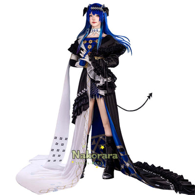 納品　Nakorara　アークナイツ モスティマ　コスプレ衣装　髪飾り付き　幻語楽痕 音律聯覚特別シリーズ　costume　ウィッグ+シューズ追加可能　