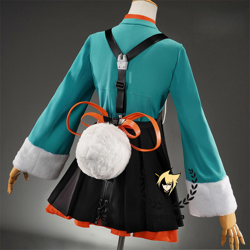 Nakorara ゼンレスゾーンゼロ  照 ざお クランプスの黒枝 　獣人　シリオン　コスプレ衣装　ウサギ　costume　イベント　尻尾＋ウィッグ＋爪追加可能　