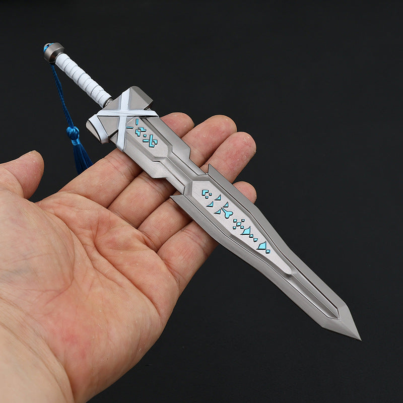 Nakorara アラド戦記 ミニチュア　大剣　剣モデル　22CM武器モデル　サムライ刀　DNF　 1/6スケール 日本刀　剣士装備 剣鬼　フィギュア　ダイキャスト製　工芸品　武器ファン　装備 Namini012