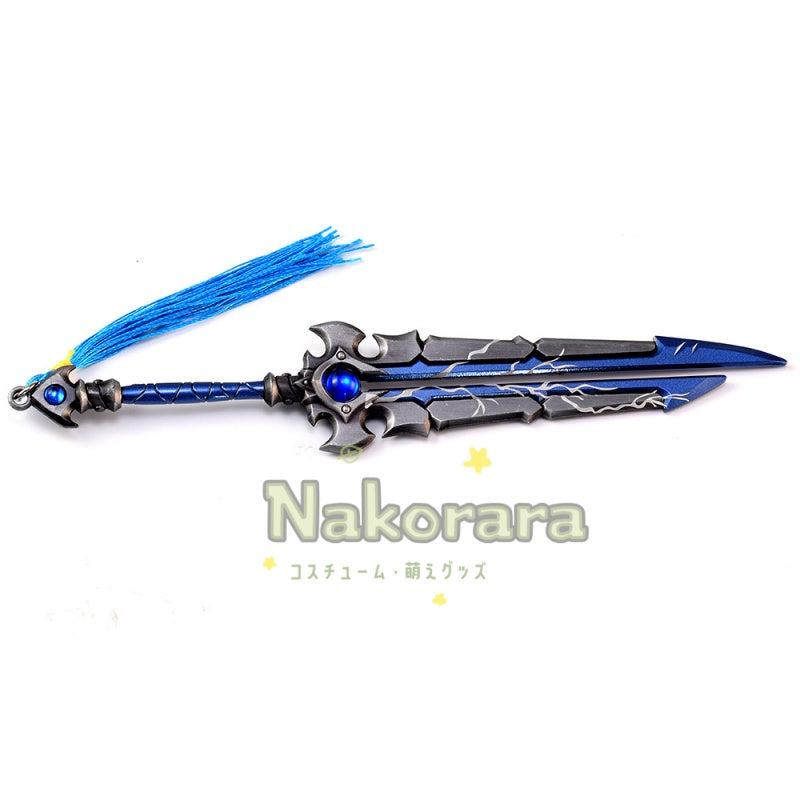 Nakorara　ワールド オブ ウォークラフト　ミニチュア　21㎝　WoW ダイキャスト製　萌えグッズ　アクセサリー　  World of Warcraft　  フィギュアスケート　武器ファン　装備品　工芸品　namini031