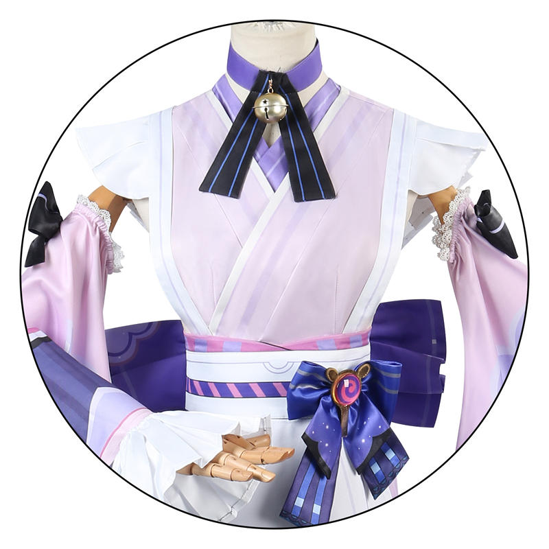 Nakorara 原神 夢見月瑞希 コスプレ衣装 和服 ウィッグ＋扇子追加可能