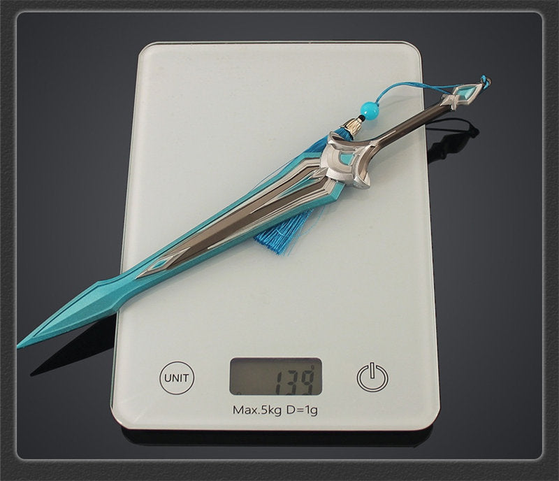 Nakorara　Valorant 　インターヘルム ソード　ミニチュア　29㎝　139g　武器レプリカ ヴァロラント 　工芸品　アクセサリー　武器ファン　