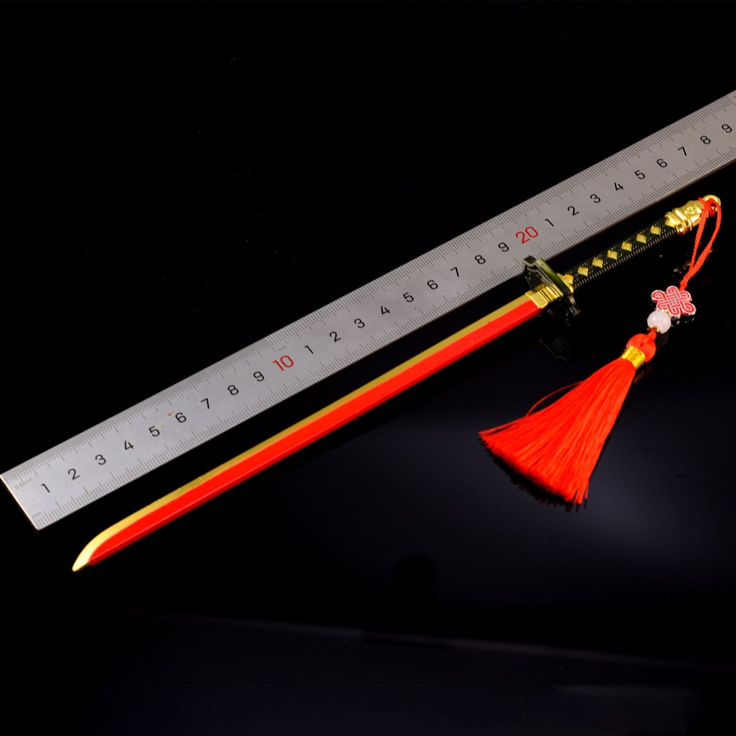Nakorara アラド戦記  ミニチュア　剣モデル　26CM武器モデル　DNF　 1/6スケール 日本刀　剣士装備 剣鬼　フィギュア　ダイキャスト製　工芸品　武器ファン　