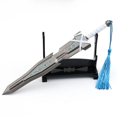Nakorara アラド戦記 ミニチュア　大剣　剣モデル　22CM武器モデル　サムライ刀　DNF　 1/6スケール 日本刀　剣士装備 剣鬼　フィギュア　ダイキャスト製　工芸品　武器ファン　装備 Namini012