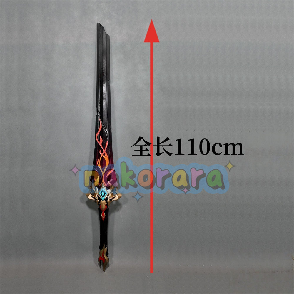 Nakorara　崩壊スターレイル　千冶刃　モチーフ武器　PLA材質　コスプレ道具　110cm　せんやじん　武器モデル　アクセサリー