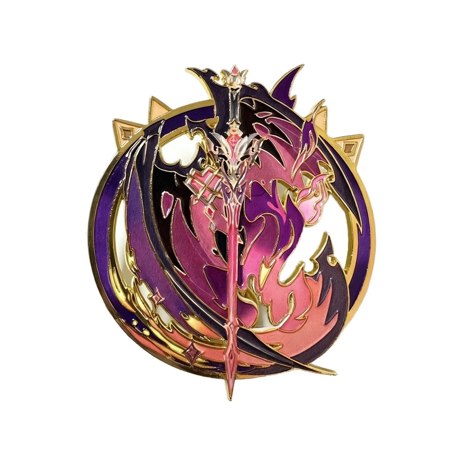 Nakorara 原神 黒蝕 ドゥリン 印象グッズ 同人イベント 缶バッジ 萌え