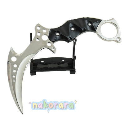 Nakorara　バイオハザード8　バイオ8　カランビットナイフ　18㎝　154g　ミニチュア　ダイキャスト製　Resident Evil Village　武器レプリカ　モデル　アクセサリー　萌えグッズ