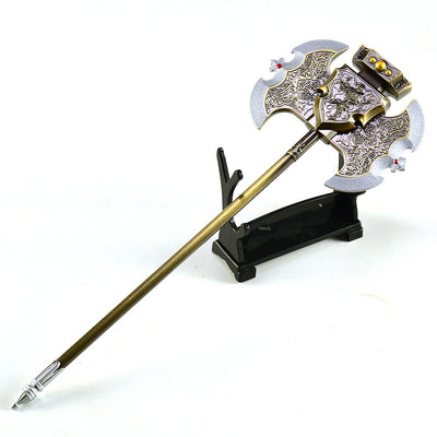 Nakorara　エルデンリング ゴドリックの王斧　ミニチュア モデル　23cm 王斧　工芸品　ダイキャスト製 卓上装飾 プレゼント用ボックス　