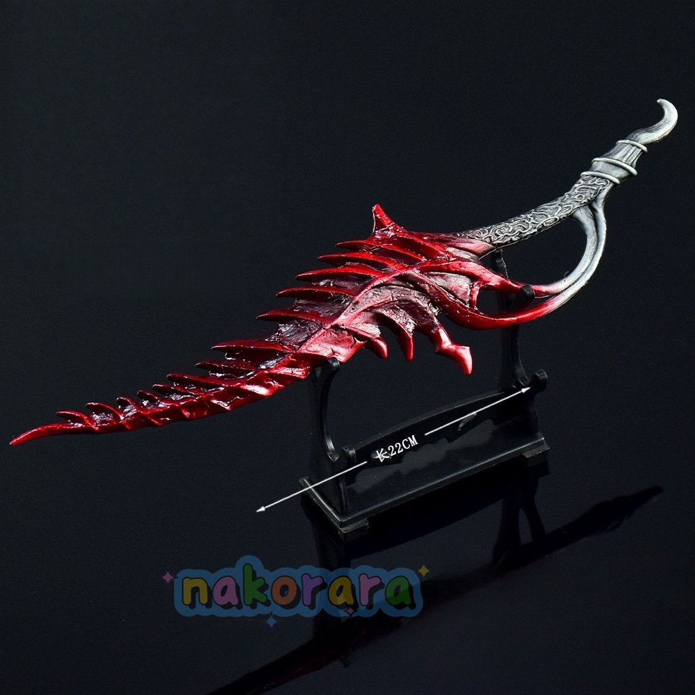 Nakorara　エルデンリング レドゥビア　ミニチュア　22cm　98g　ダイキャスト製　武器レプリカ　モデル　萌えグッズ