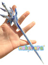 Nakorara　原神　スカーク　 蒼耀　片手剣　22㎝ モチーフ武器　ミニチュア　ミニ武器　アクセサリー　ダイキャスト製　プレゼント