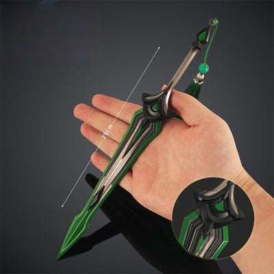 Nakorara　Valorant 　インターヘルム ソード　ミニチュア　29㎝　139g　武器レプリカ ヴァロラント 　工芸品　アクセサリー　武器ファン　
