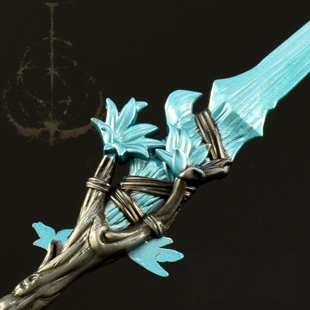 Nakorara エルデンリング 夢の杖　杖　レプリカ 合金製 30cm ダイカスト製 塗装済み 武器模型 コレクター向け 非実用 展示用 ゲームグッズ