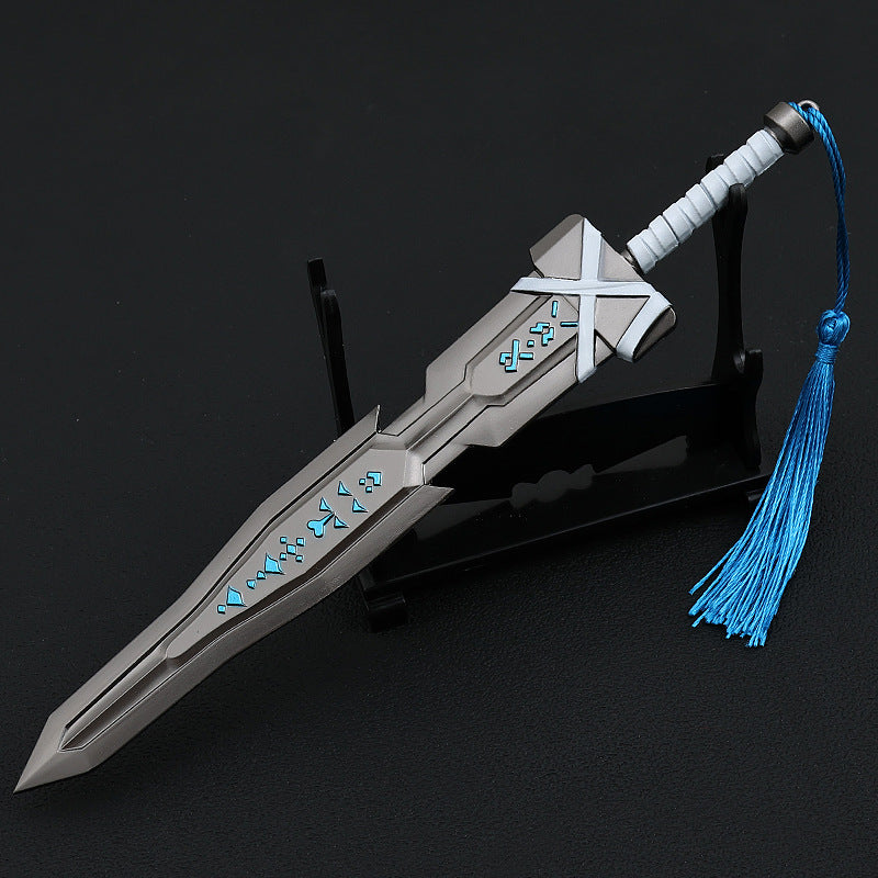 Nakorara アラド戦記 ミニチュア　大剣　剣モデル　22CM武器モデル　サムライ刀　DNF　 1/6スケール 日本刀　剣士装備 剣鬼　フィギュア　ダイキャスト製　工芸品　武器ファン　装備 Namini012