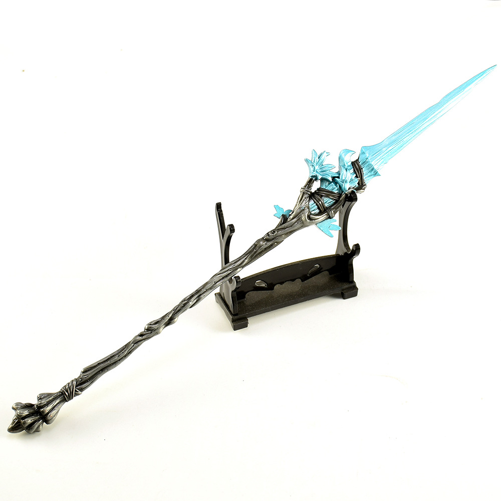 Nakorara エルデンリング 夢の杖　杖　レプリカ 合金製 30cm ダイカスト製 塗装済み 武器模型 コレクター向け 非実用 展示用 ゲームグッズ