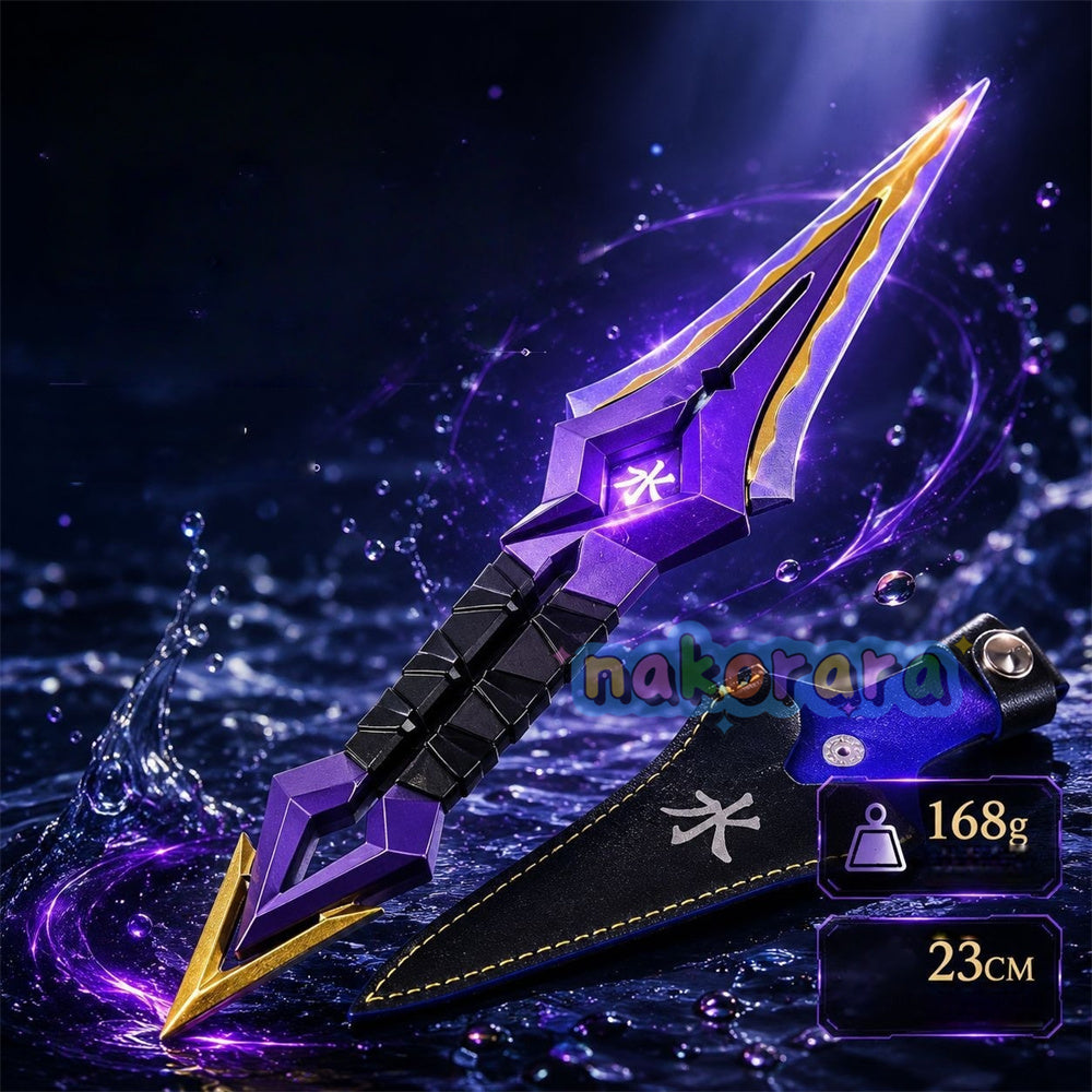 Nakorara　VALORANT クロナミの刃　クロナミ ナルカミ 23cm 　168g　ミニチュア　武器レプリカ　クロナミ 2.0 ヴァロラント　萌えグッズ　武器模型 武器レプリカ コレクション用　