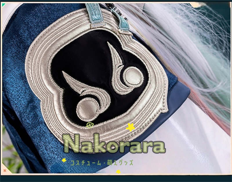 Nakorara　アークナイツ 　易くん　コスプレ衣装　角付き　costume　イベント　角付き　ウィッグ+武器追加可能　  大陸版