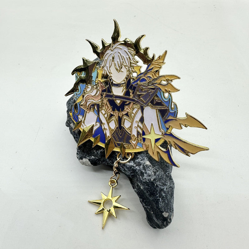 Nakorara 崩壊スターレイル  ファイノン  缶バッジ　 Phainon　合金 アクセサリー　萌えグッズ　印象グッズ