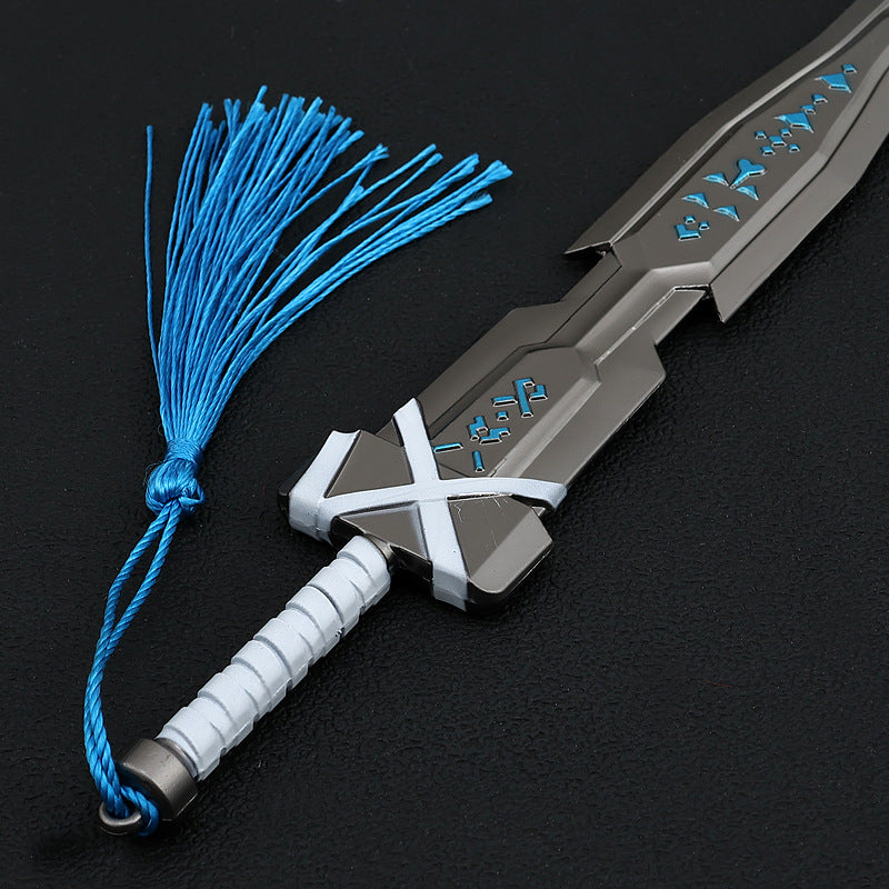 Nakorara アラド戦記 ミニチュア　大剣　剣モデル　22CM武器モデル　サムライ刀　DNF　 1/6スケール 日本刀　剣士装備 剣鬼　フィギュア　ダイキャスト製　工芸品　武器ファン　装備 Namini012