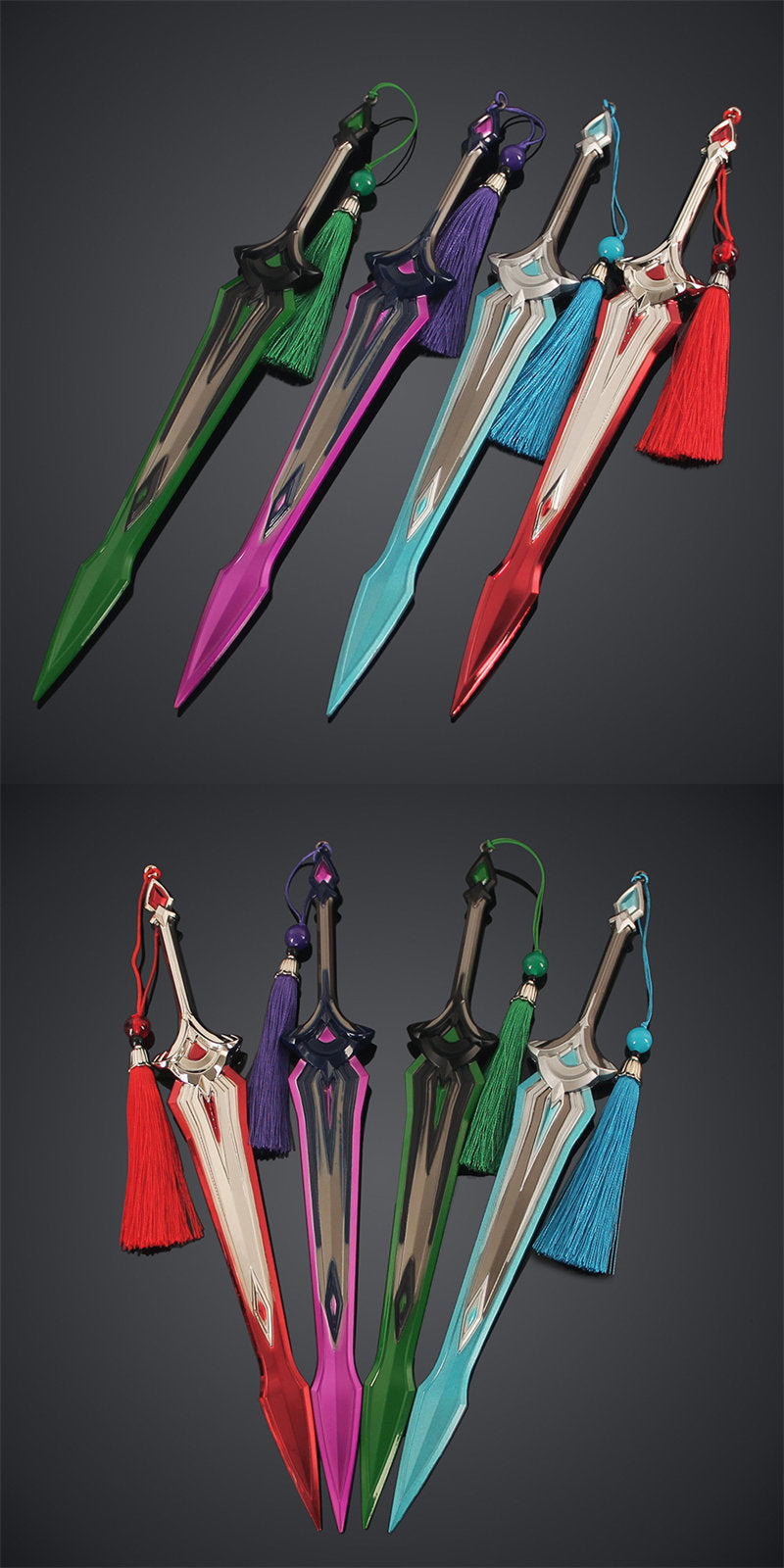 Nakorara　Valorant 　インターヘルム ソード　ミニチュア　29㎝　139g　武器レプリカ ヴァロラント 　工芸品　アクセサリー　武器ファン　