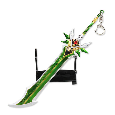 Nakorara　原神　チ虎魚の刀　 21cm ミニチュア　武器モデル　ダイキャスト製　装備品　アクセサリー　武器ファン向け　おもちゃ　レプリカ
