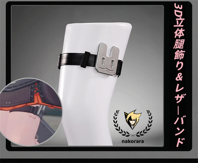 Nakorara ゼンレスゾーンゼロ  照 ざお クランプスの黒枝 　獣人　シリオン　コスプレ衣装　ウサギ　costume　イベント　尻尾＋ウィッグ＋爪追加可能　