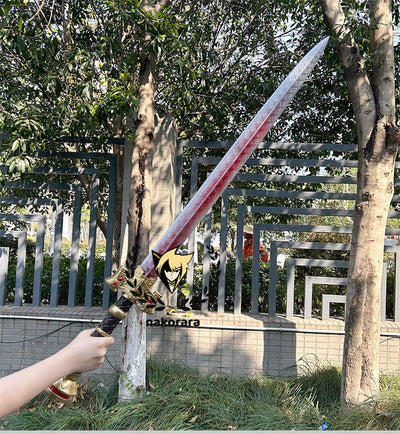 Nakorara NARAKA: BLADEPOINT　  正陽剣　コスプレ道具　武器モデル　片手剣　110cm　PU製　武器model　  ナラカ　Naraka　イベント　仮装