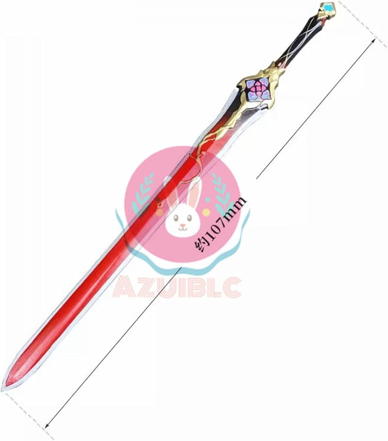 Nakorara 崩壊スターレイル 三月なのか 巡狩 唐風剣 107CM 武器 PU製 新人剣士 剣 刀 武器 コスプレ道具 Cosplay コスプレ小物
