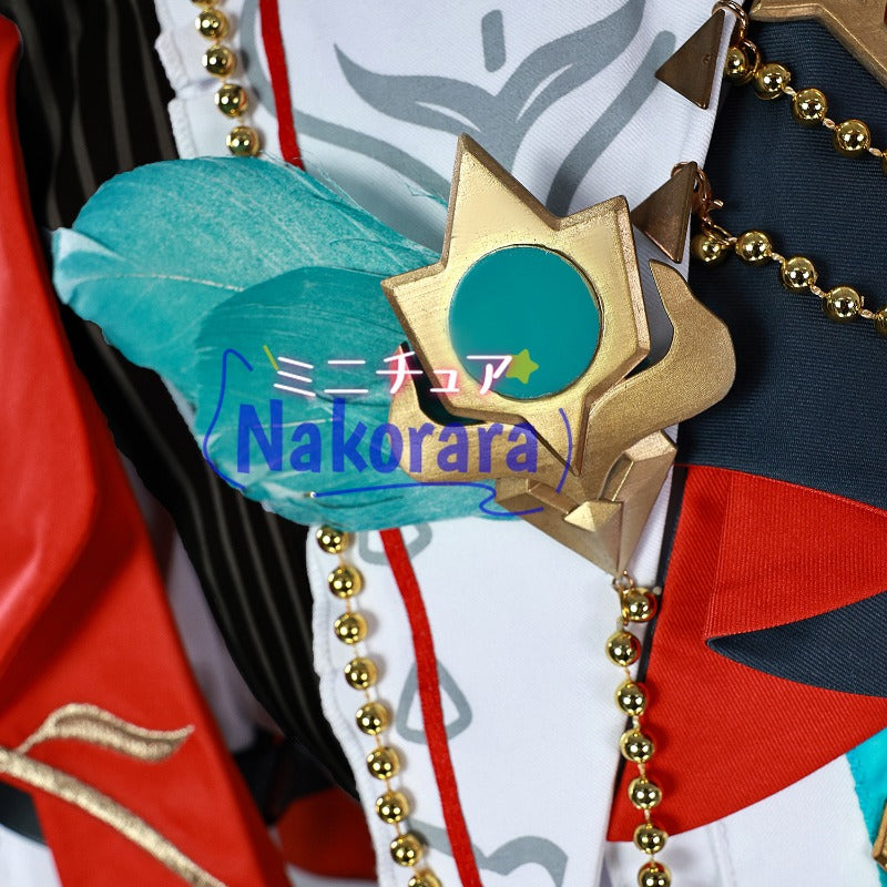 Nakorara　原神×KFC 限定コラボ　アルハイゼン＆カーヴェ コスプレ衣装　1:1完全再現 3D樹脂アクセ付き　復刻版