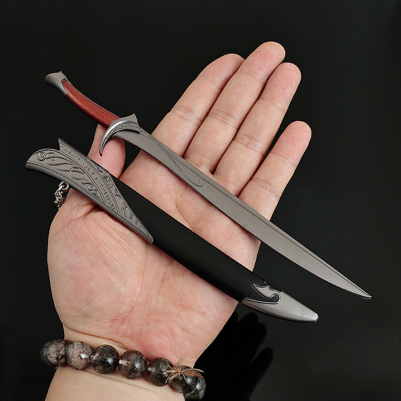 Nakorara　ロードオブザリング　オルクリスト　キーホルダー　ホビットの冒険　22㎝　Orcrist the Lord of the Ring 指輪物語 ミニチュア