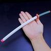 Nakorara　鬼滅の刃　日輪刀ミニ刀剣 26cm ヒノカミ神楽 日輪刀 ナイフ 刀掛台送り おもちゃ インテリア装備品 コスプレ 日本刀 装備品 クリスマスプレゼント ハロウィン 舞台化 飾り