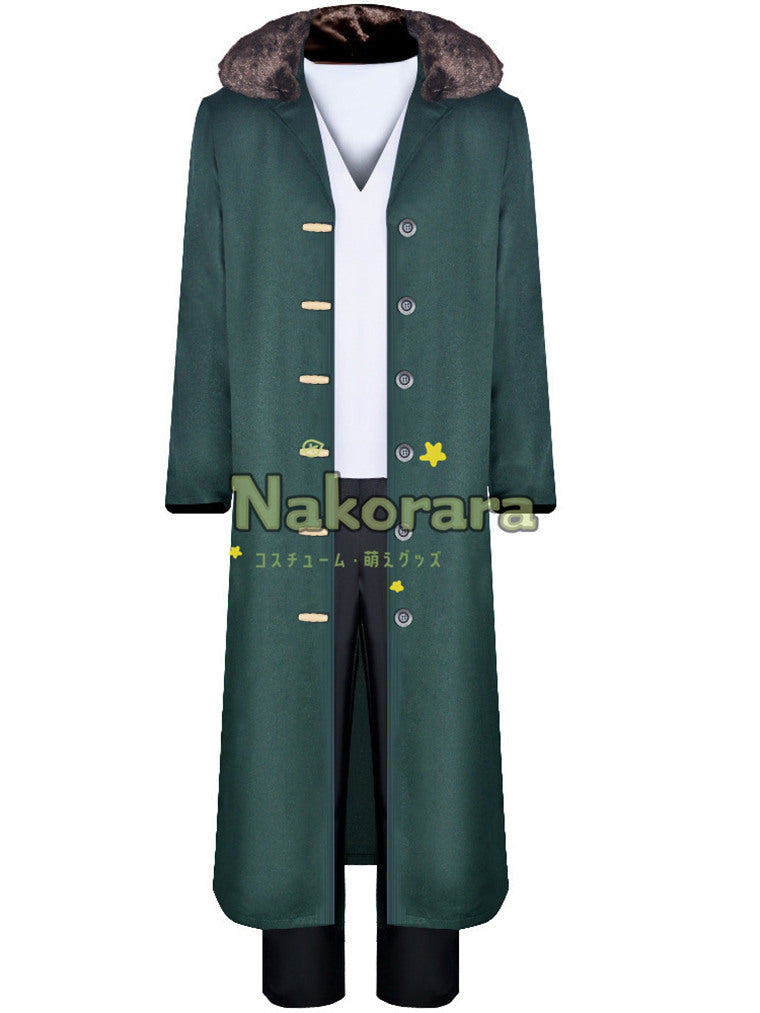 Nakorara ONE PIECE クザン  ワンピース 青キジ コスプレ衣装  黒ひげ海賊団10番船船長 海賊王 コスチューム Naz30