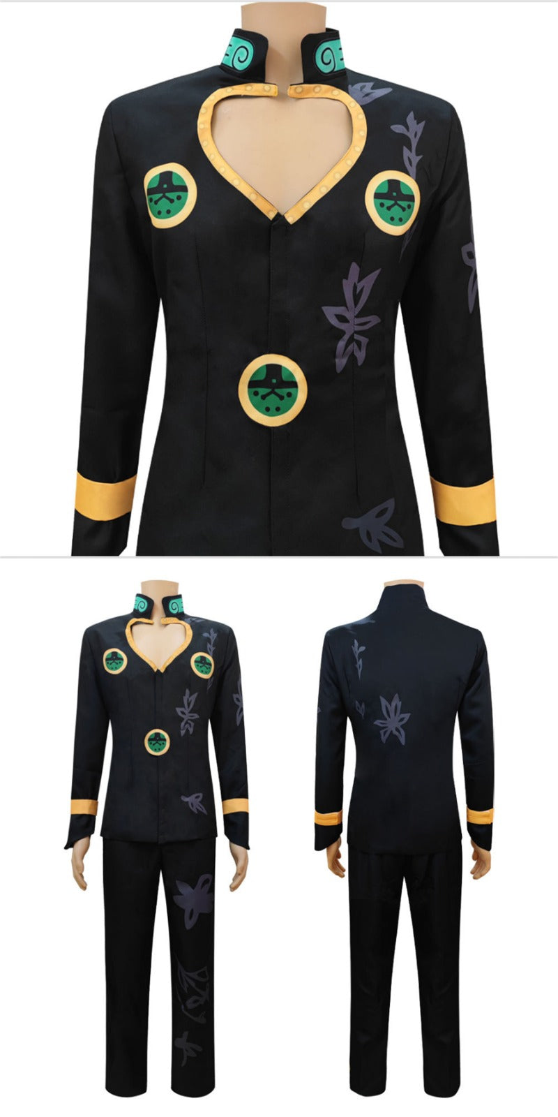Nakorara  ジョジョの奇妙な冒険   ジョルノ・ジョバァーナ  Giorno Giovanna 黄金の風  コスチューム　コスプレ衣装