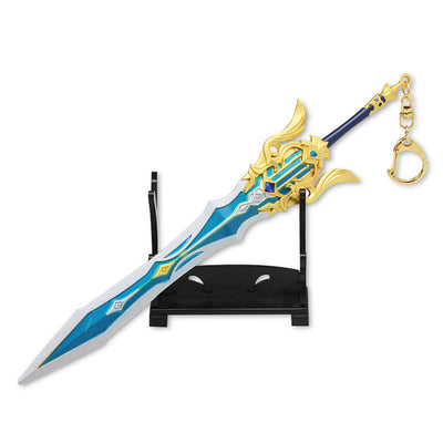 Nakorara　原神　松韻の響く頃 21cm ミニチュア　武器モデル　ダイキャスト製　装備品　アクセサリー　武器ファン向け　おもちゃ　レプリカ