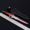 Nakoraraゼルダの伝説　近衛の両手剣　20cm  ブレワイ　ミニチュア　1/6スケール　ダイキャスト製　おもちゃ　武器レプリカ　卓上装備品　イベント　武器モデル　塗装済み可動フィギュア