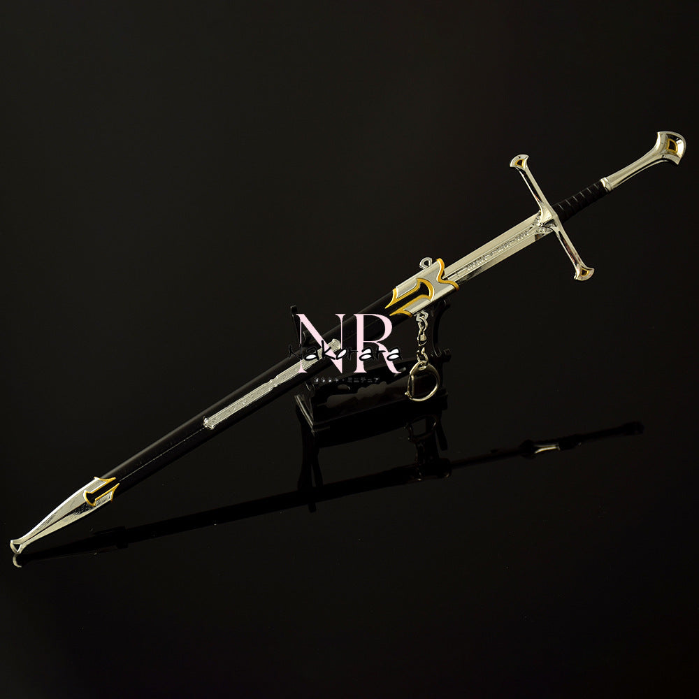 Nakorara　ミニチュア　指輪物語　ナルシル剣　30cm　武器モデル　本格的　アクセサリー　ダイキャスト製　豪華　レプリカ武器