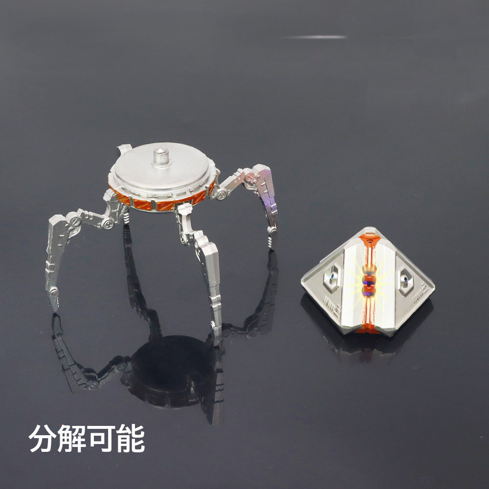 Nakorara　エーペックスレジェンズ ミニチュア　ロボット 6cm Apex 武器モデル　電発光　Robotto キーホルダー　ダイキャスト製　装備品　アクセサリー　武器ファン向け　おもちゃ　レプリカ