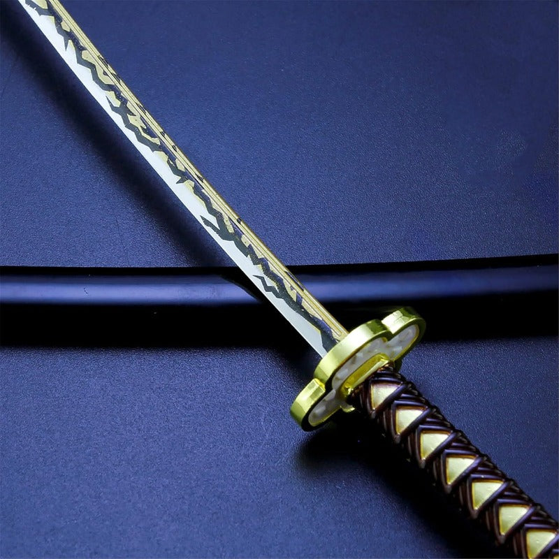 Nakorara 鬼滅の刃 獪岳 日輪刀 26㎝ ダイキャスト製 ミニチュア 武器