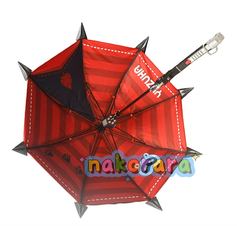 Nakorara ゼンレスゾーンゼロ　怪啖屋 浮波柚葉 　傘　コスプレ道具　Ukinami Yuzuha　PLA/ABS製・展開130cm イベント　