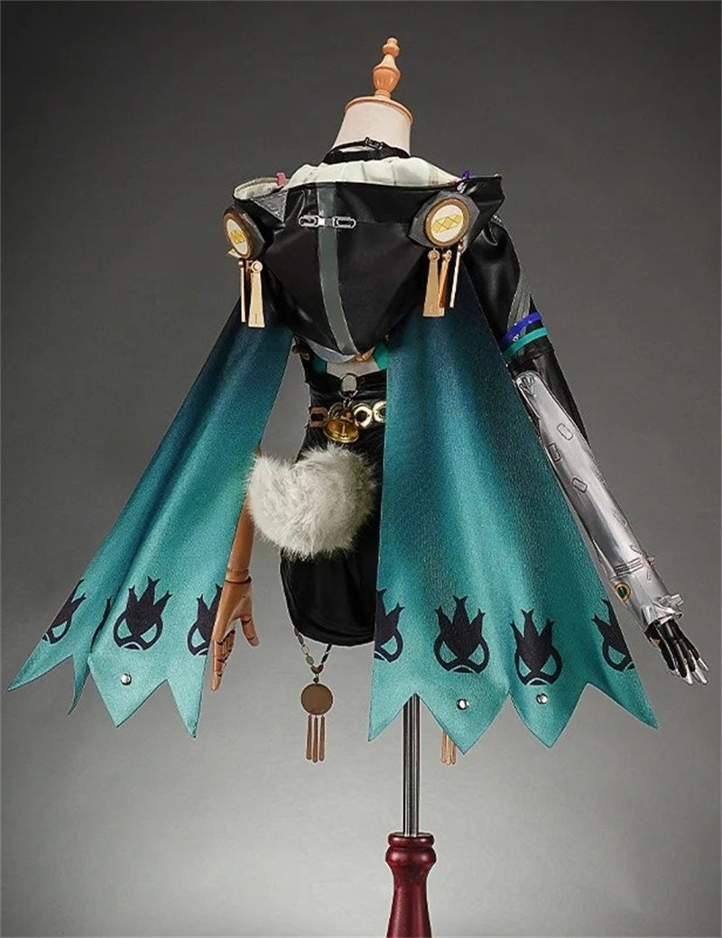 Nakorara ゼンレスゾーンゼロ ルシア・エロウェン コスプレ衣装 | 光る3Dバックパネル付属 | 公式色再現